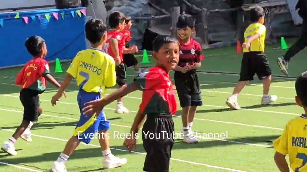 kindergarten football match