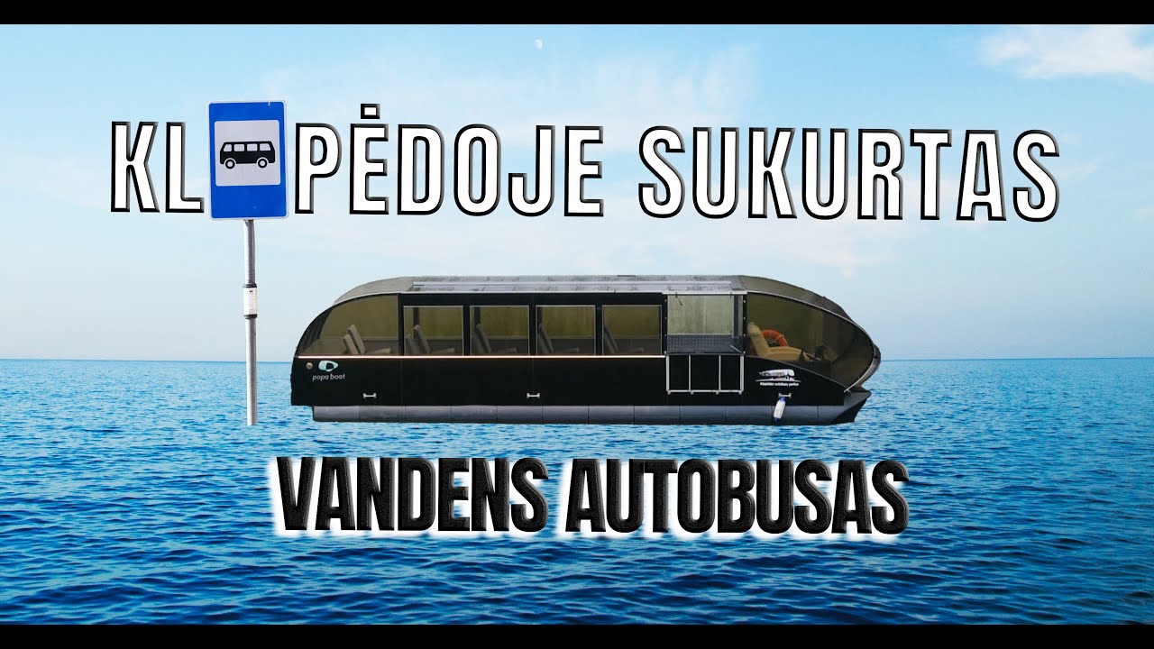 Klaipėdoje kursuos lietuviškas elektrinis katamaranas #DigitalEU