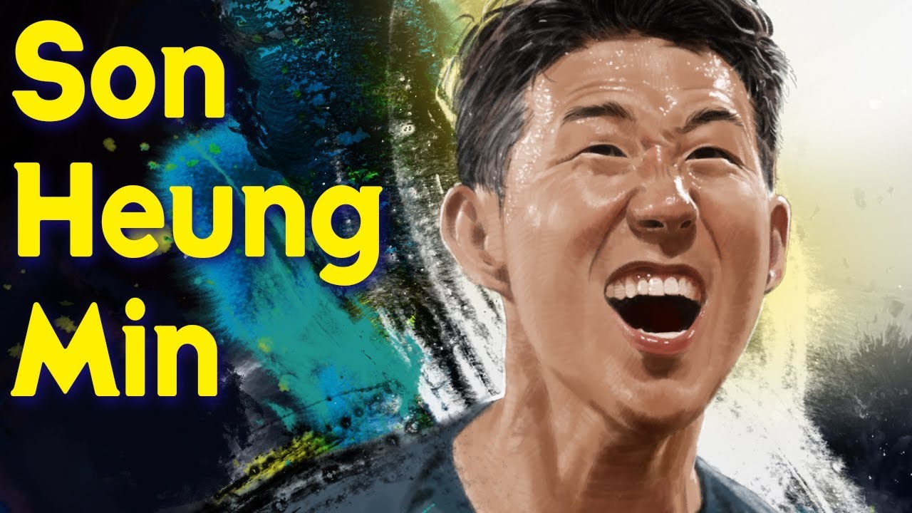 손흥민 그리기,Drawing Son Heung Min,토트넘,Tottenham Hotspur,illustman,Speed Drawing,How To Draw-illustman