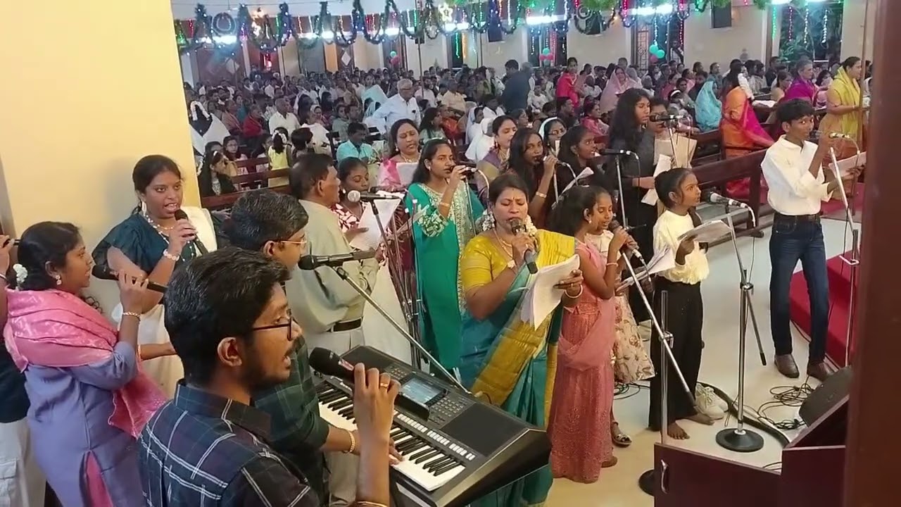 Adyar St. Louis church, Christmas offertory 25/12/25