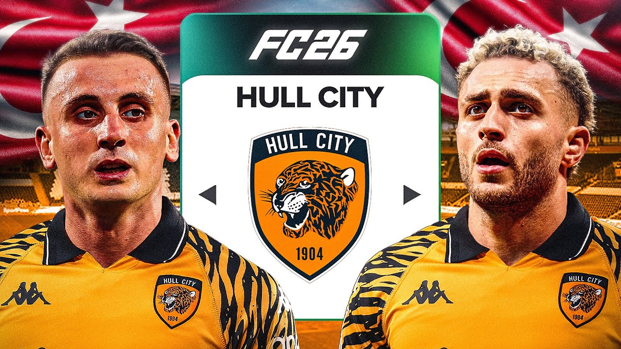 SADECE TÜRK FUTBOLCULAR İLE HULL CİTY REBUİLD ! EA FC 26 REBUİLD