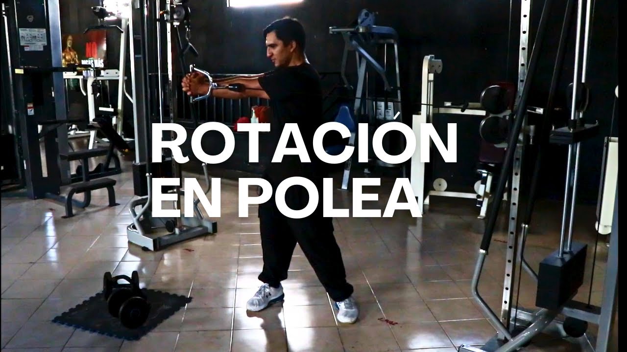 ROTACIÓN EN POLEA | OBLICUOS - ABDOMEN