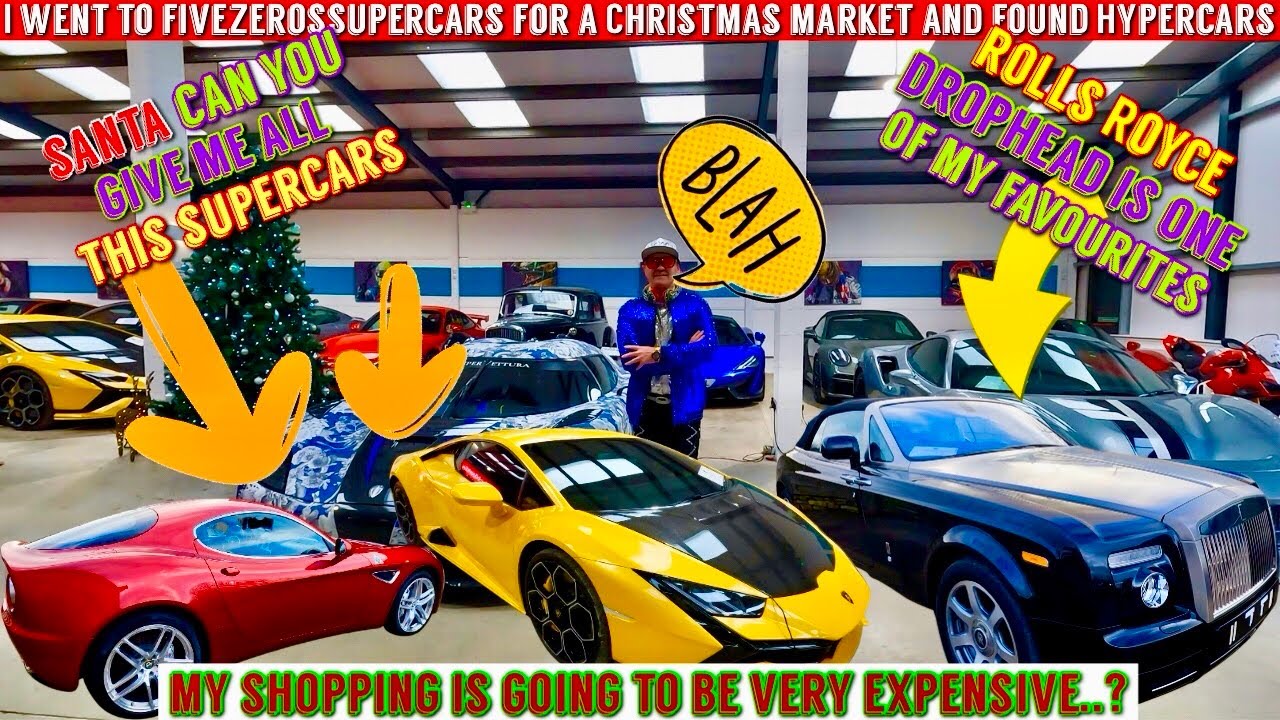 A CHRISTMAS MARKET Full of Supercars & Hypercars: My Dream Come True! Mr. Wig.