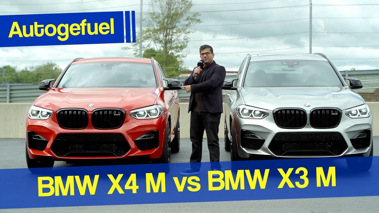The sportiest BMW SUVs: BMW X3 M vs X4 M REVIEW - Autogefuel