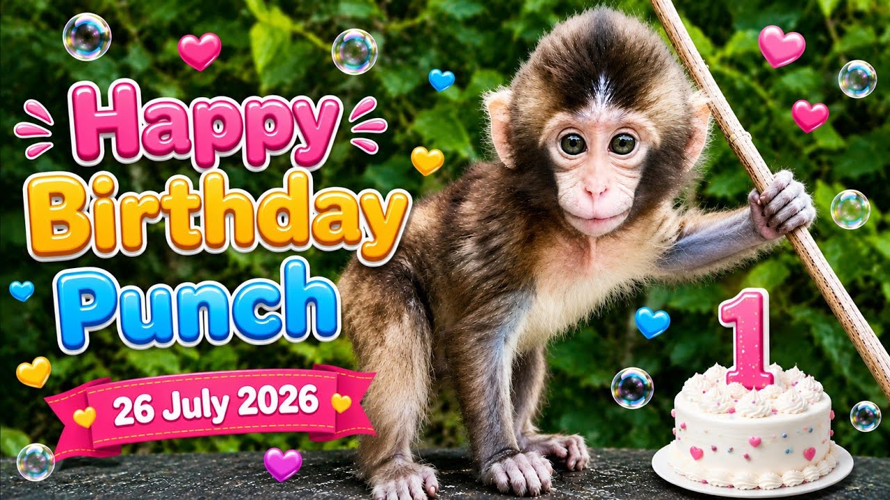 Baby Monkey Punch Birth Video |Unseen Newborn Pics & Clips of little Punch | Ichikawa City Zoo,Japan