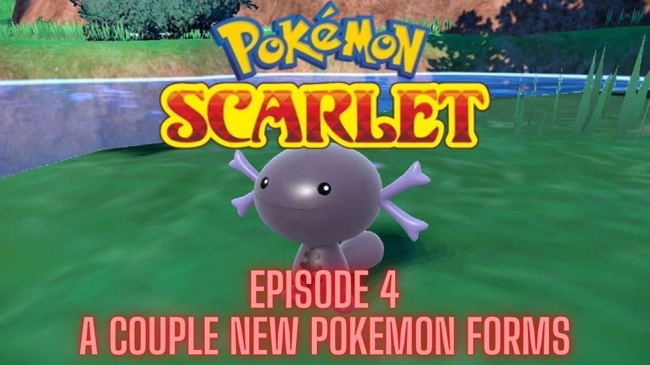 Pokémon Scarlet Version (Switch) - Episode 4 - A COUPLE NEW POKEMON FORMS!!!!