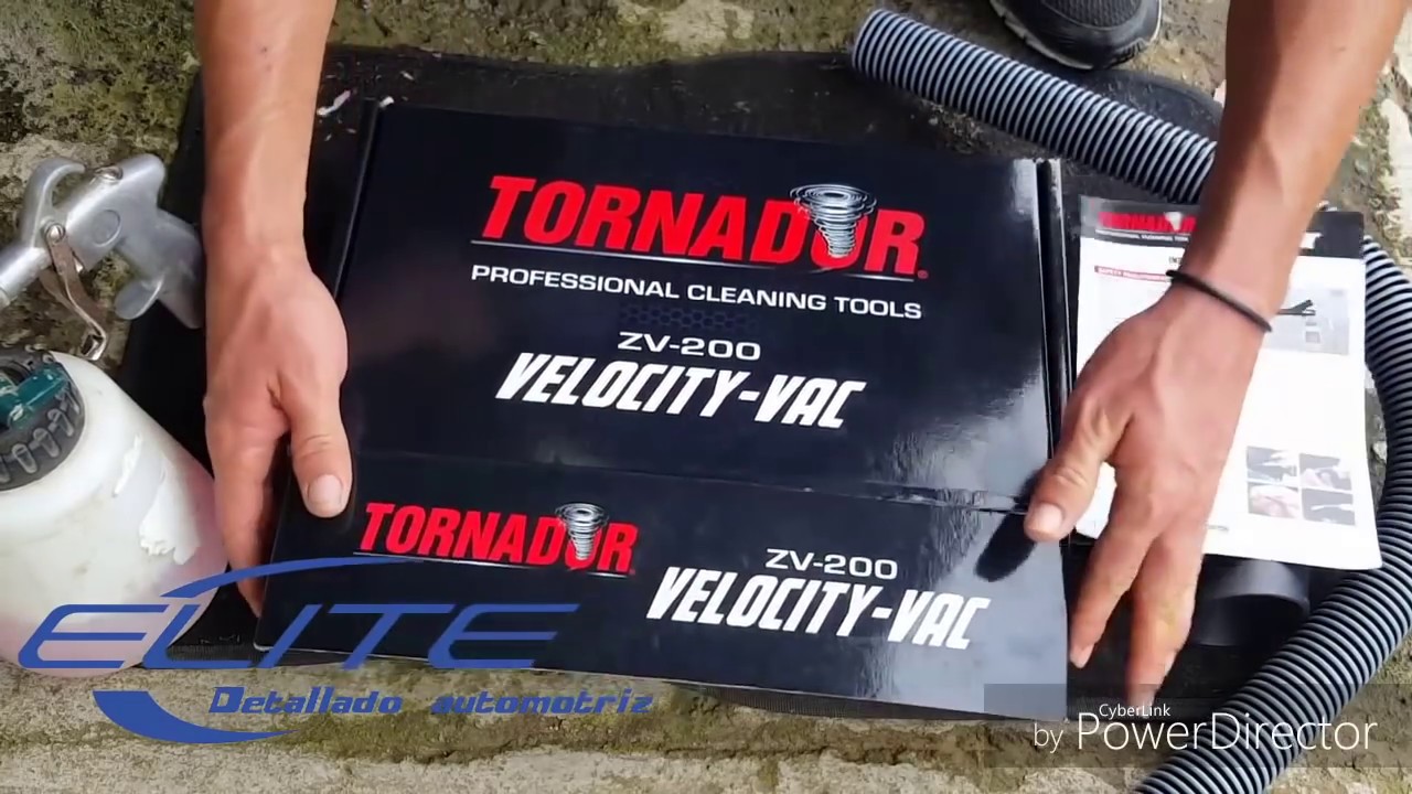 Tornador velocity vac. Como armar y usar... Élite Detallado Automotriz