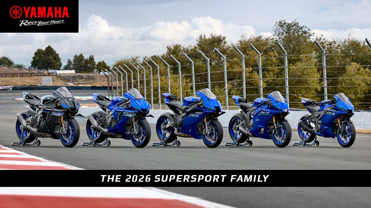 One Family. One Legacy. R-World. | 2026 #Yamaha Supersport Lineup