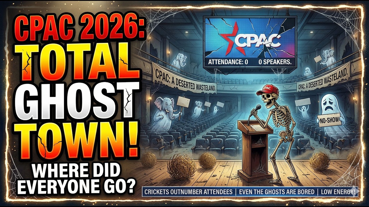 CPAC Craters As MAGA Dies/Stock Market Tanks As Oil Hits $114/Erika Kirk Mocked By Druski/MUCH MORE