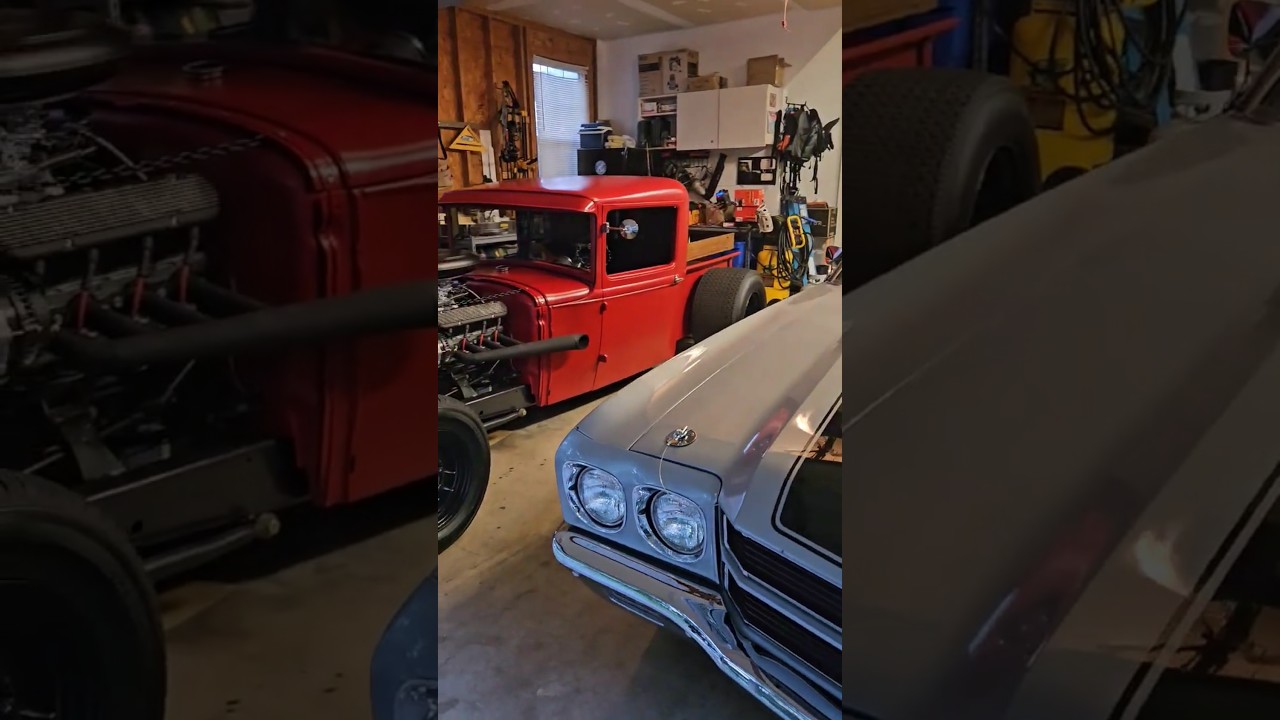 1930 Ford Model A custom Truck 5.3L Cammed LS 4 speed. #hotrod #ratrod #ratrods #muscletruck #truck
