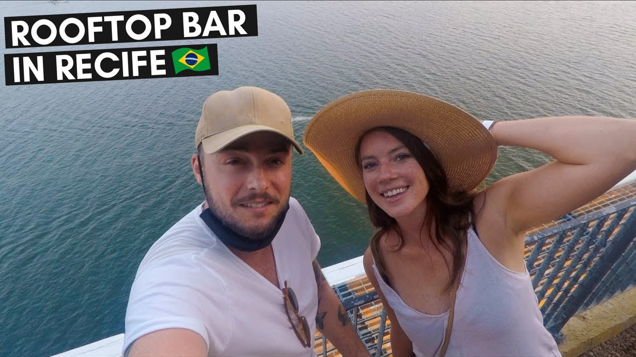 ROOFTOP BAR EXPERIENCE IN RECIFE, BRAZIL 🇧🇷& FLYING SOMEWHERE...
