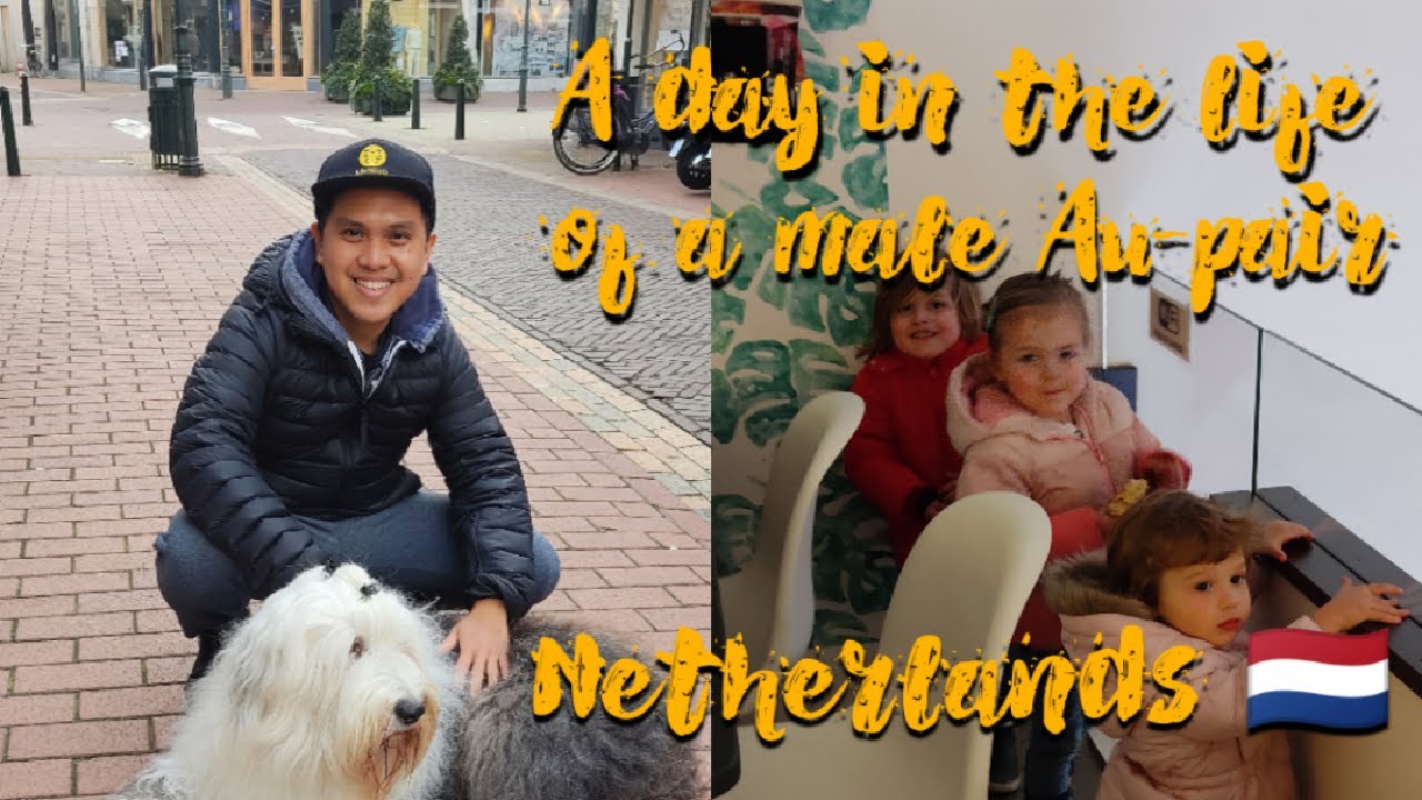 Part 1: A day in the life of a male Au-pair l Netherlands 🇳🇱 #Filipino #maleaupair #aupair #bropair