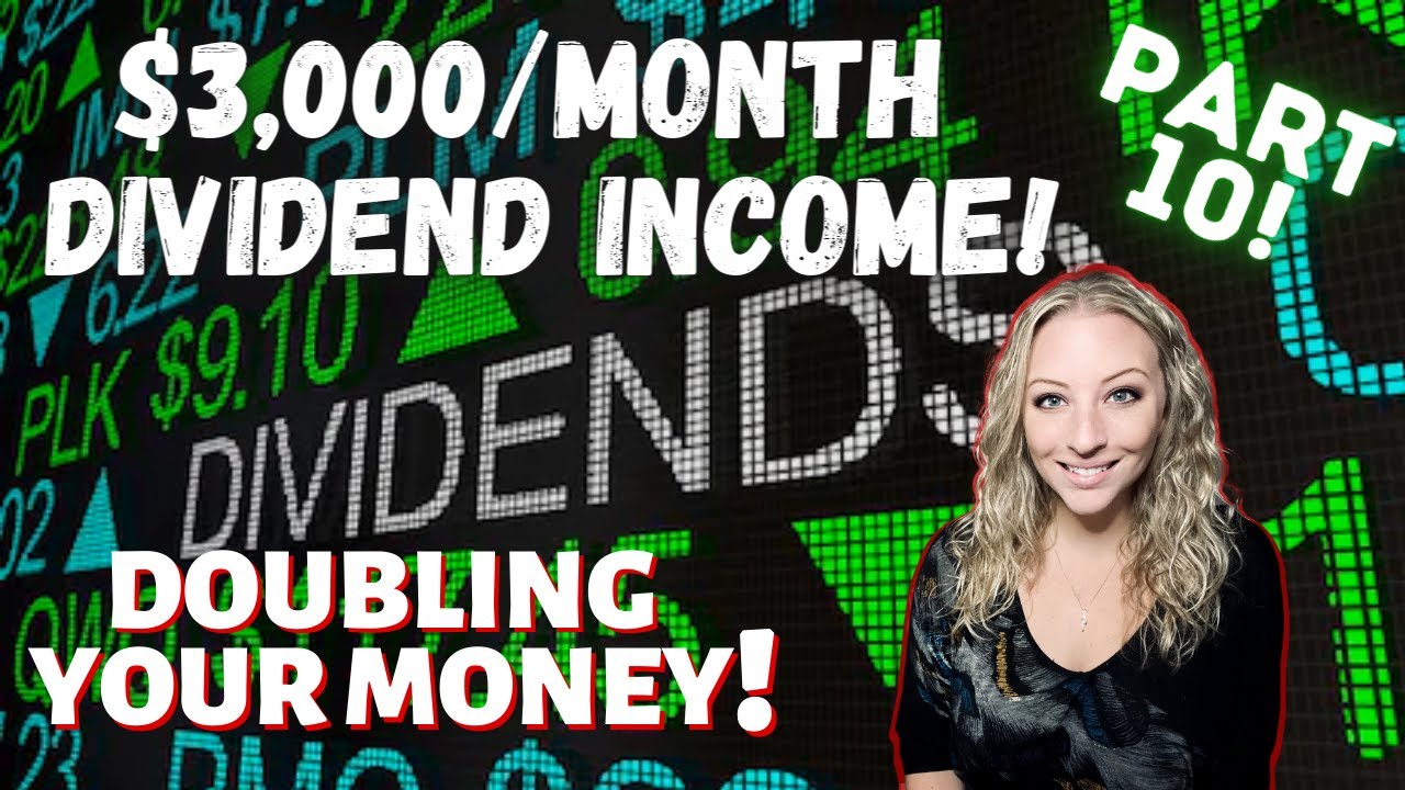 How to Make $3,000/Month in Passive Income! Dividend Investing Series: Part 10! (the Rule of 72!)