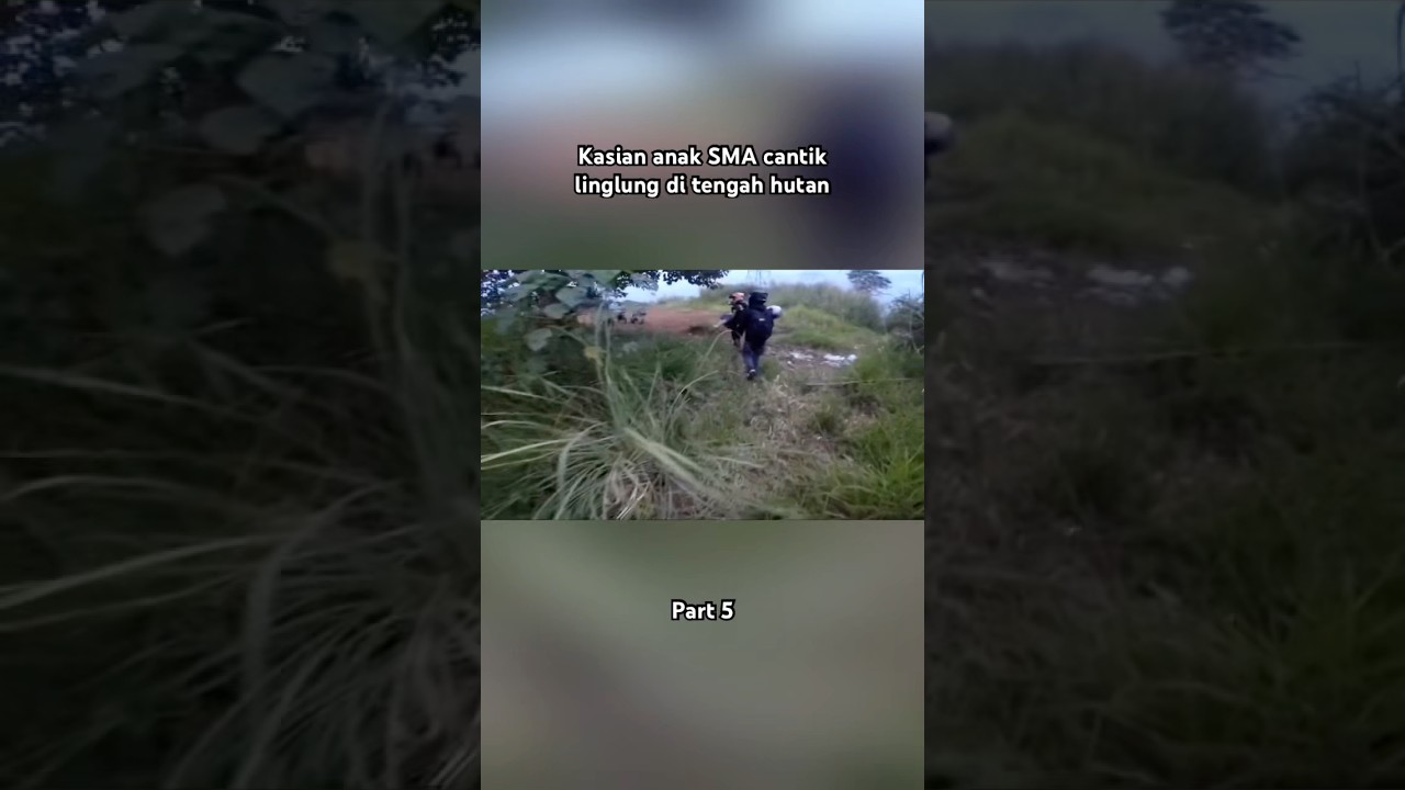 Anak SMA cantik linglung di hutan 😱 #egimotovlog