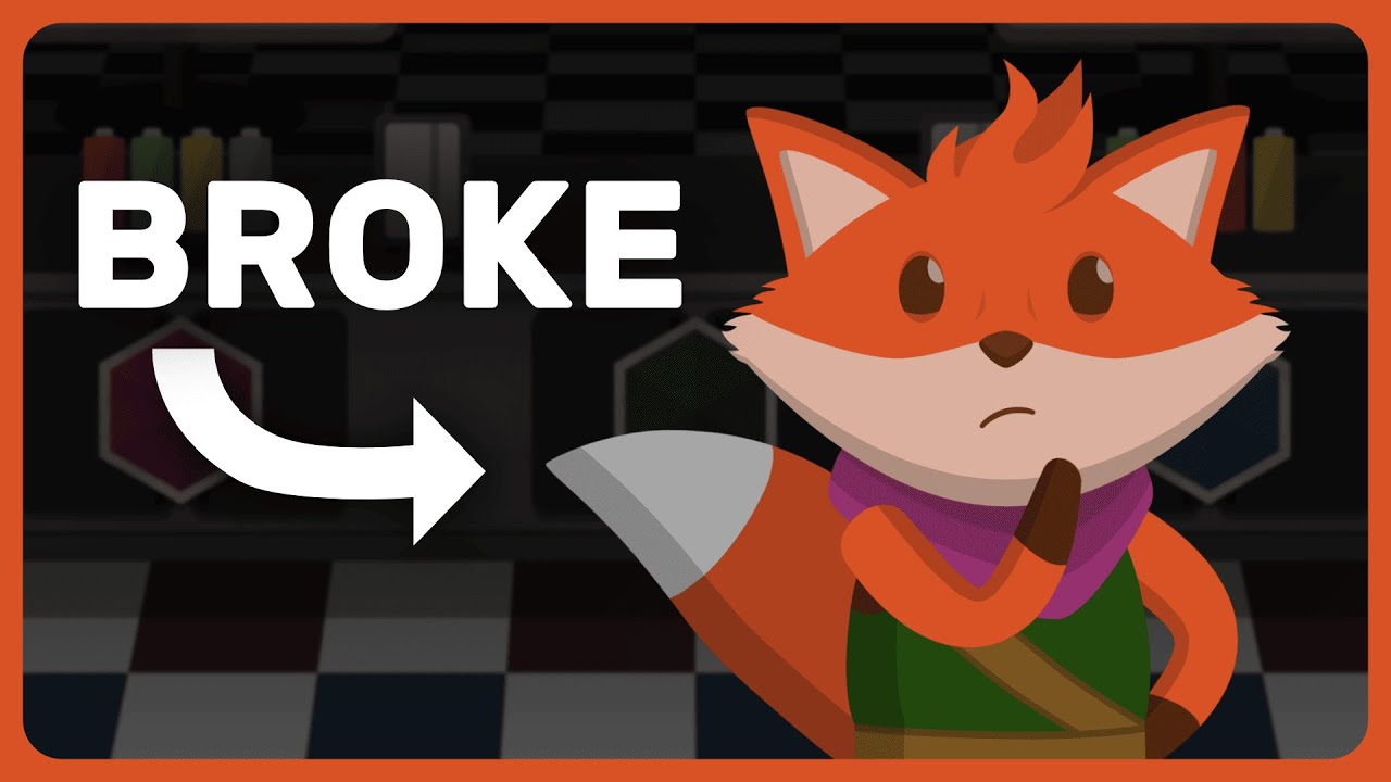 When TUNIC Fox runs out of money... [Animation]