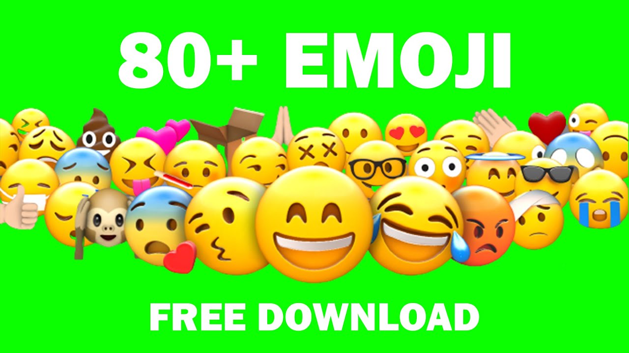 80+ Free Animated Emoji😍 | No Copyright🔥