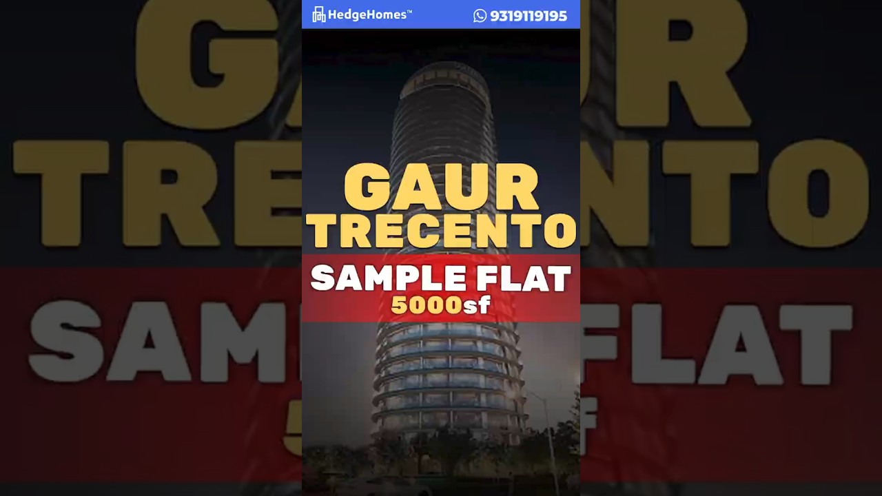 Gaur Trecento Jaypee Greens Greater Noida,  Sample flat 5000 sq.ft.