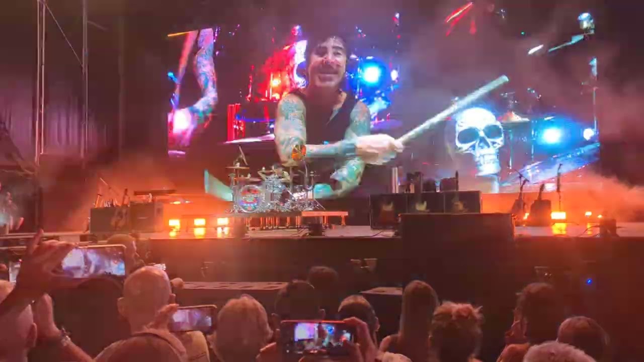 Alex Gonzalez, drum solo. Maná en Fuengirola 2025.