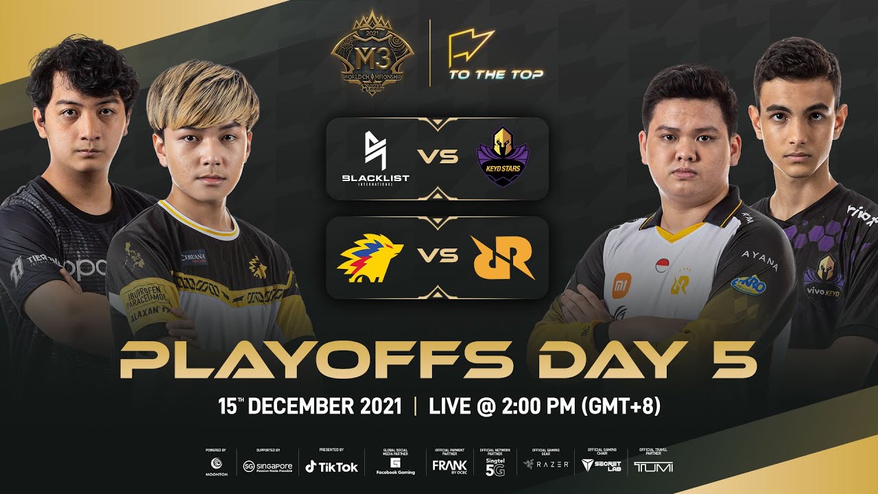 (ENGLISH) M3 Playoffs Day 5 | MLBB World Championship 2021 | Singapore