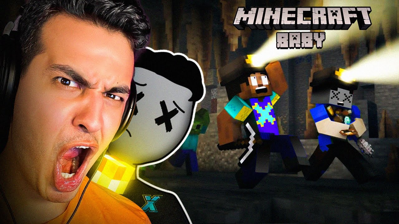 MINECRAFT BABY  #3 😂 یعنی می تونیم الماس پیدا کنیم؟