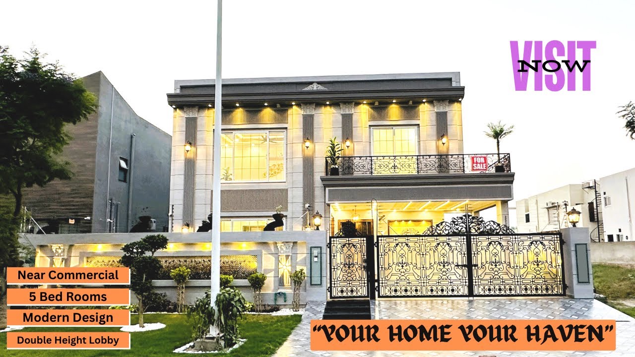 House Tour | 1 Kanal Modern Luxury Bungalow | Near Commercial | DHA Lahore @Believersrealestate7