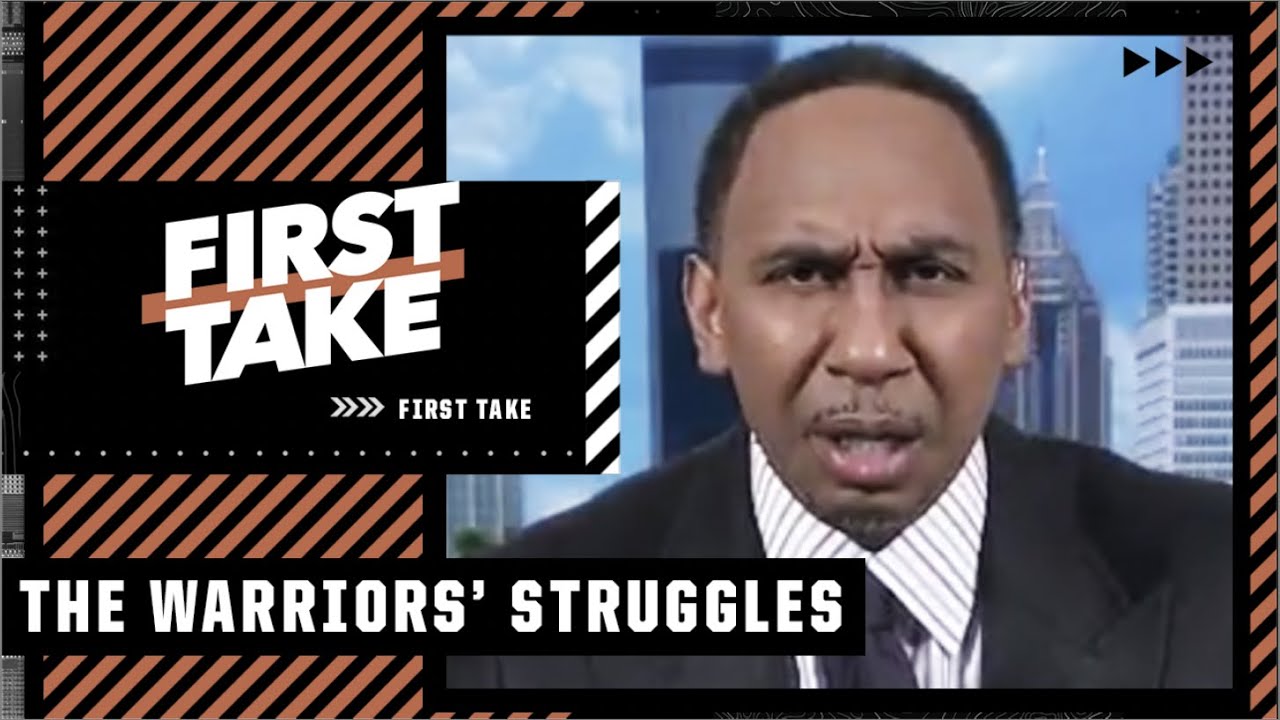 Stephen A. tries to wrap his head around the Warriors’ issues | First Take