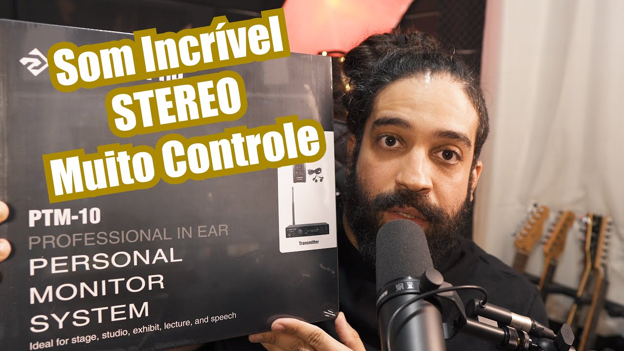 Monitor de Palco In Ear Profissional Acessível -  Phenyx Pro PTM 10