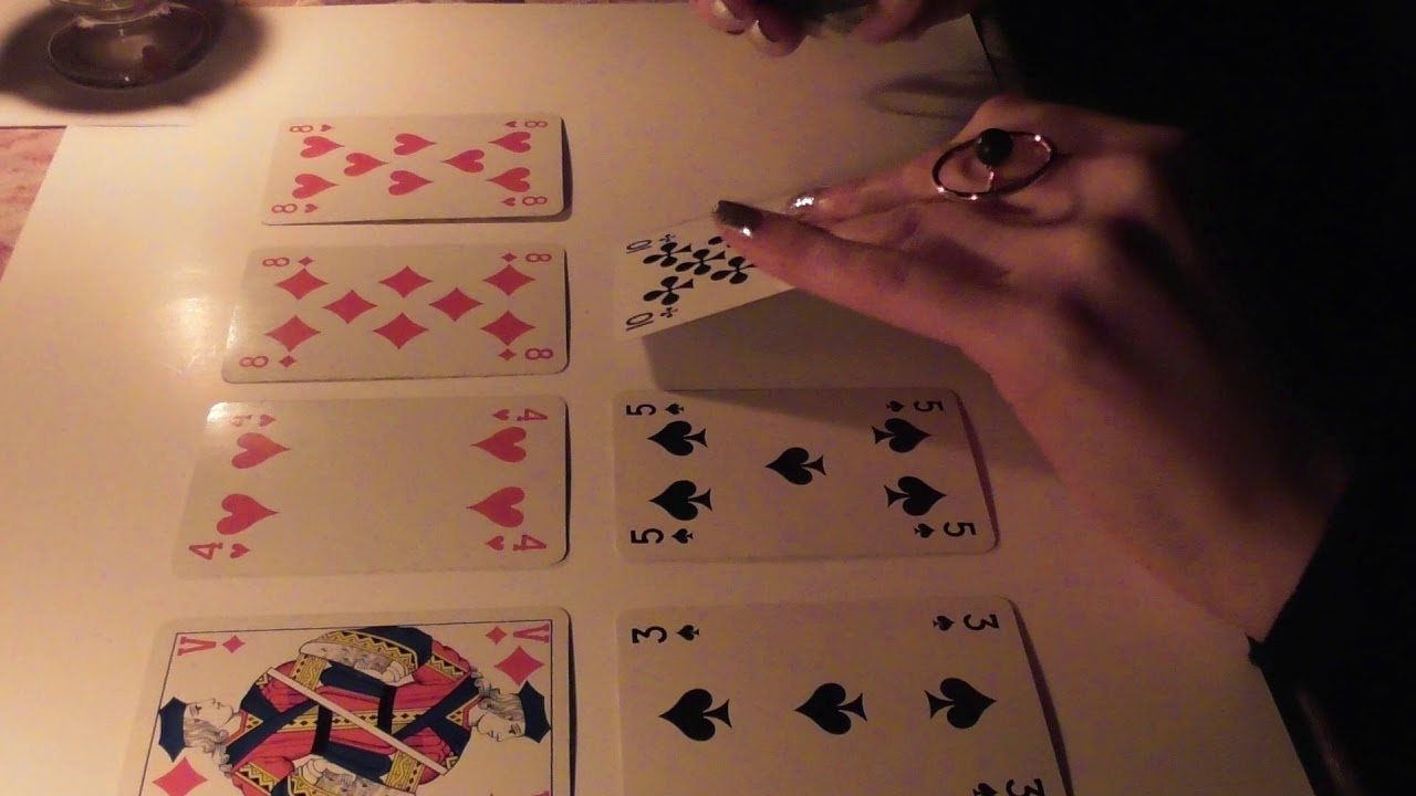 Playing cards - ASMR whisper - (ZOOM mic)