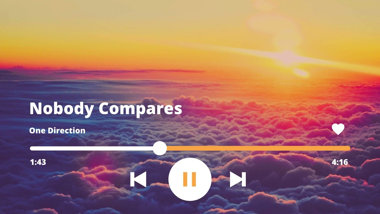 Nobody Compares - One Direction (slowed+reverb)