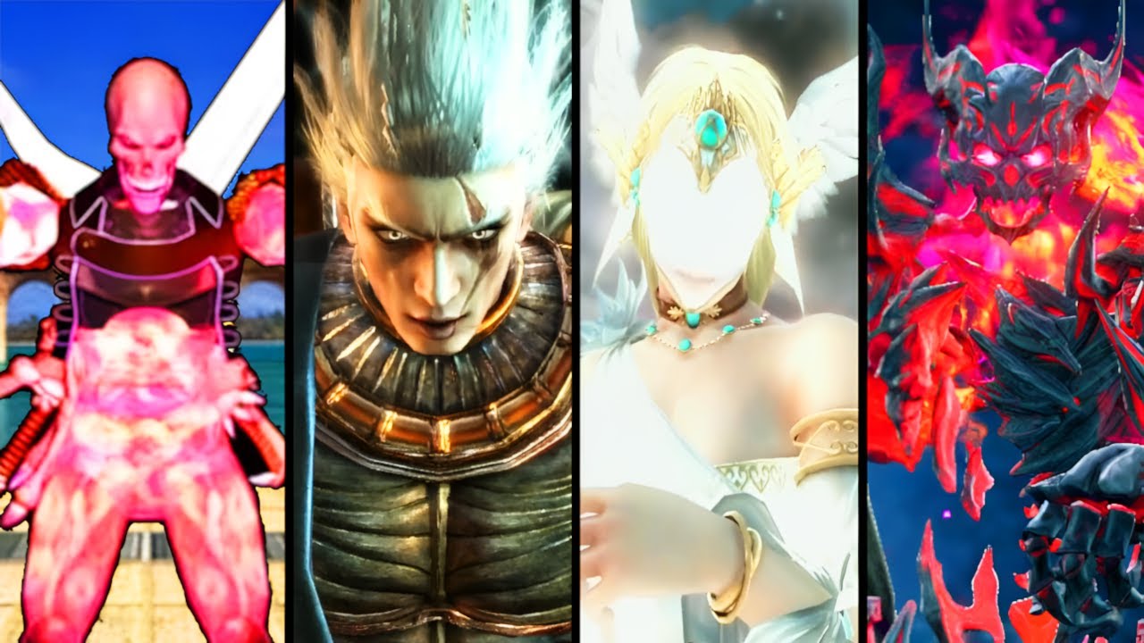 Эволюция всех боссов в Soulcalibur (1995-2024)