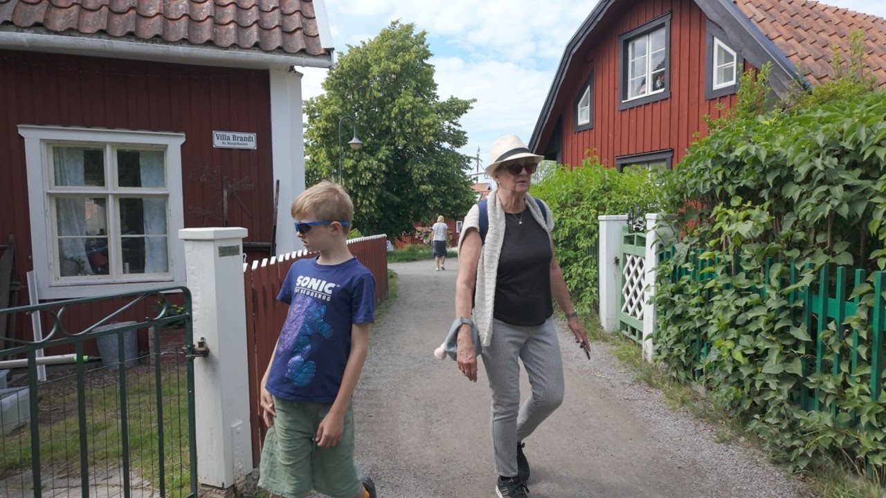Sandhamn, an island located in the outermost Stockholm archipelago