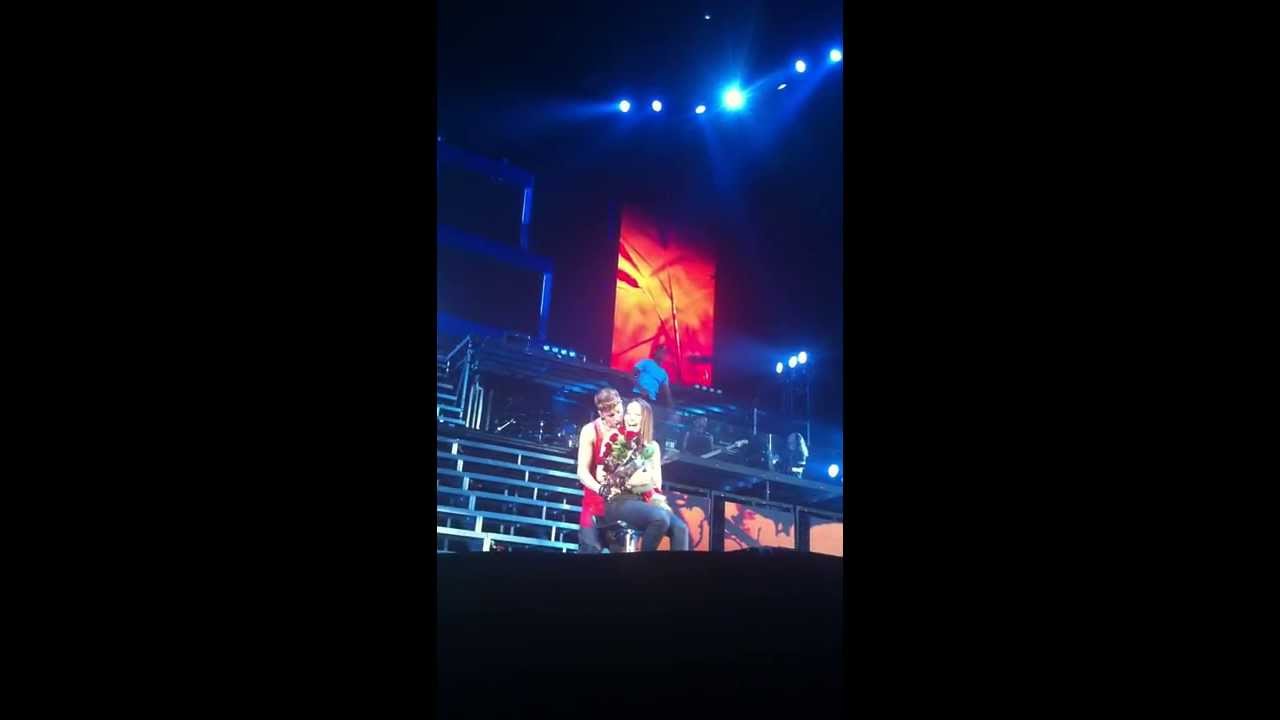 One Less Lonely Girl Justin Bieber Believe Tour Adelaide Australia December 5th 2013 OLLG 5/12/13