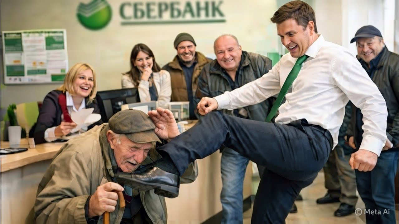 Менеджер выгнал старика из банка. На следующий день его уволили!
