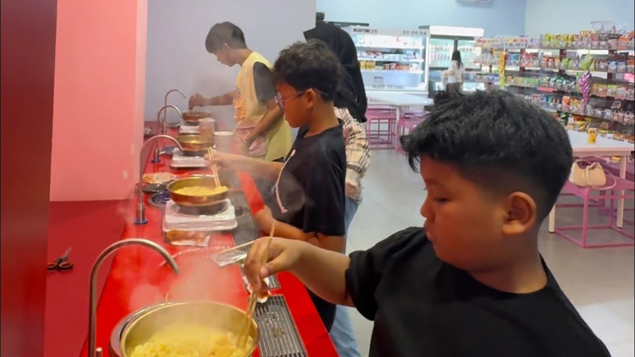 Keseruan Masak Makanan Korea Sendiri || Korean Mart Purwokerto || Beautime Indonesia