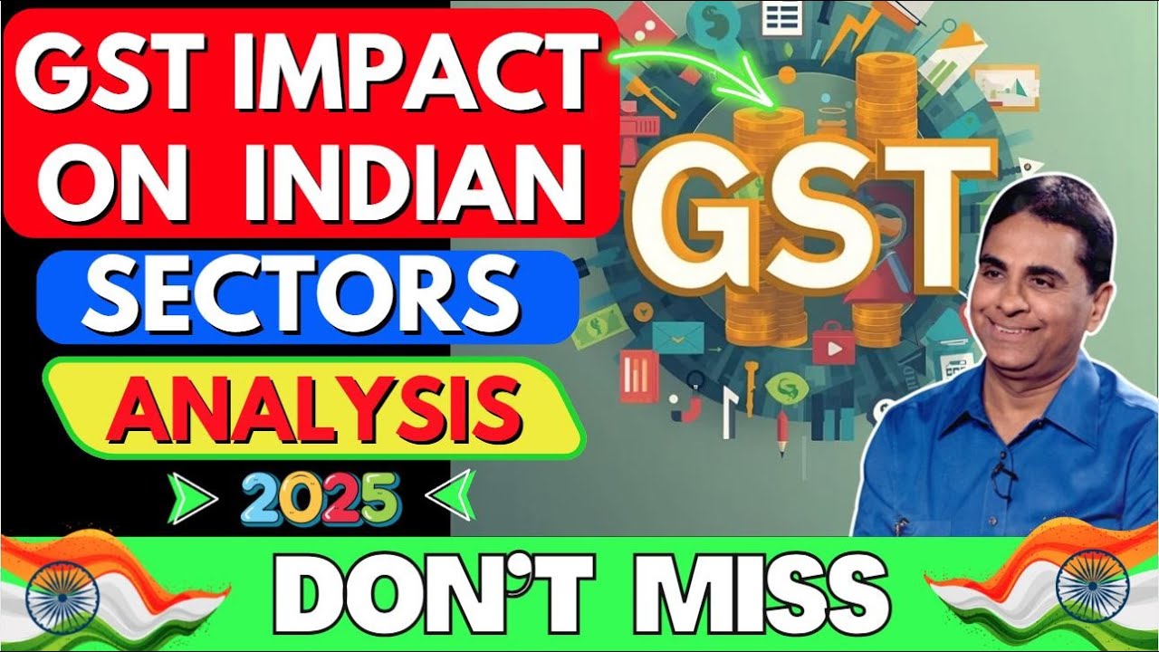 GST Impact on Sectors⚡📟🔥Analysis 2025🧐🚀✔️