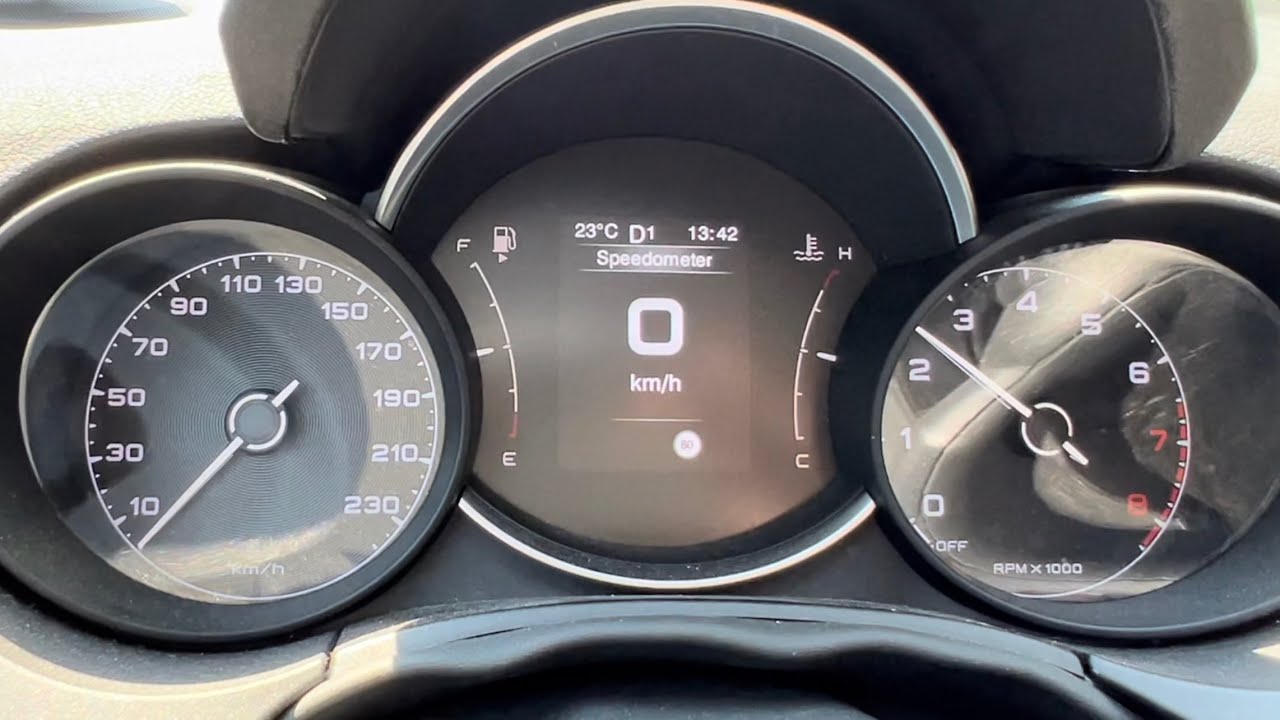 Fiat 500x 1.3 FireFly Turbo DCT (150hp) acceleration 0-160 KM/H