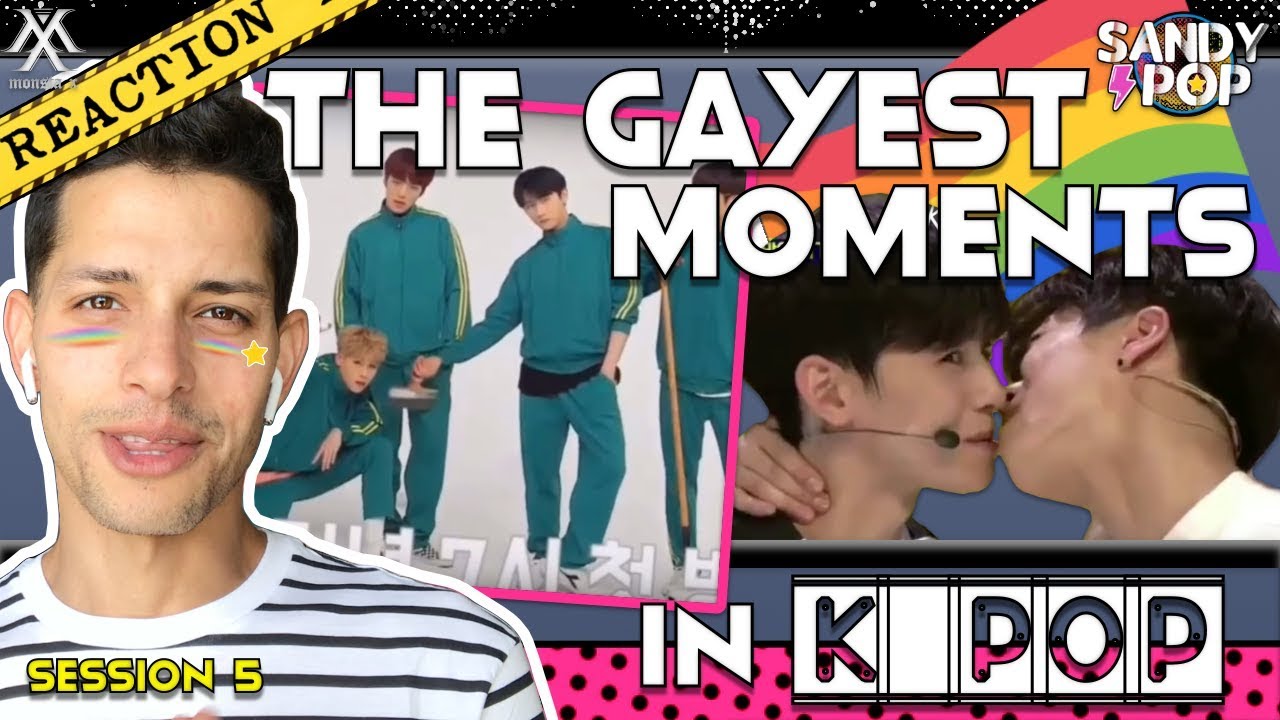 The Gayest Moments in KPOP/ REACTION (Session 5: Monsta X Highlight)  🏳 🌈