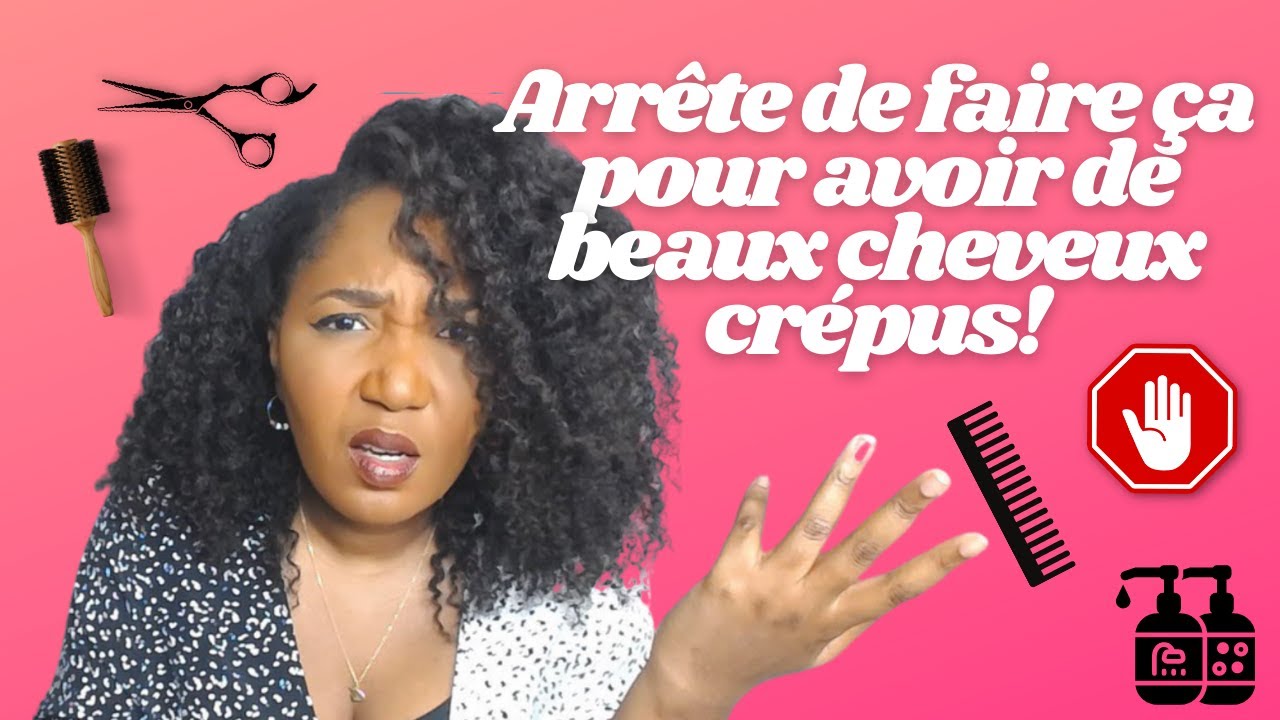 La solution pas du tout magique pour des cheveux crépus longs beaux et sains !