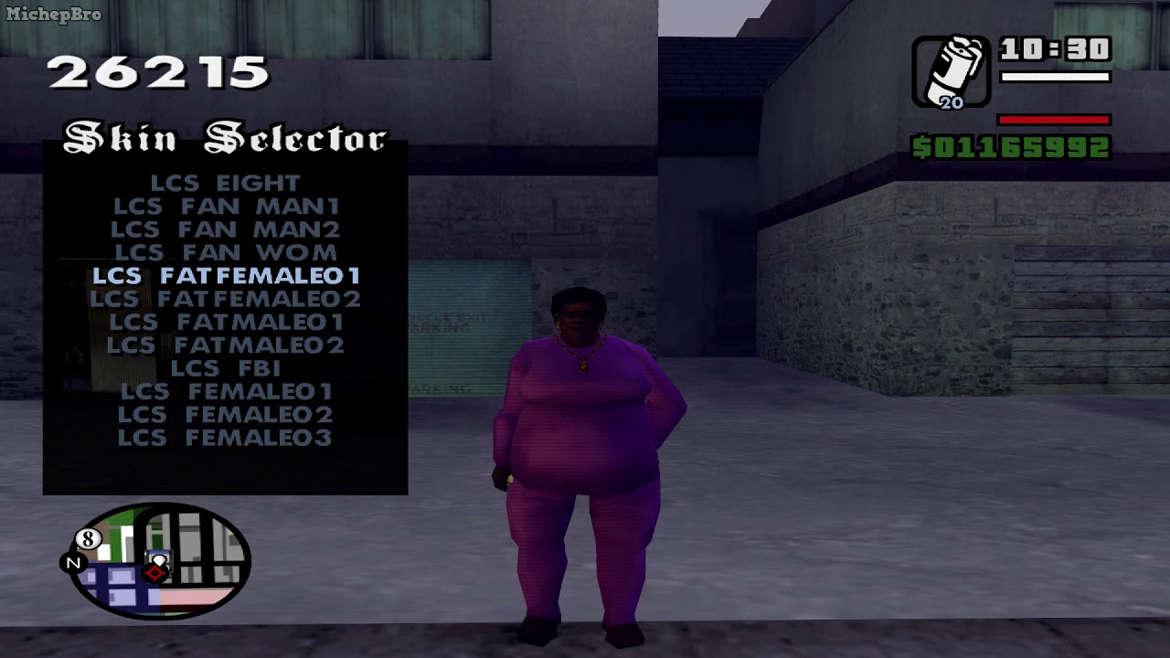 GTA Underground - All GTA Liberty City Stories skins