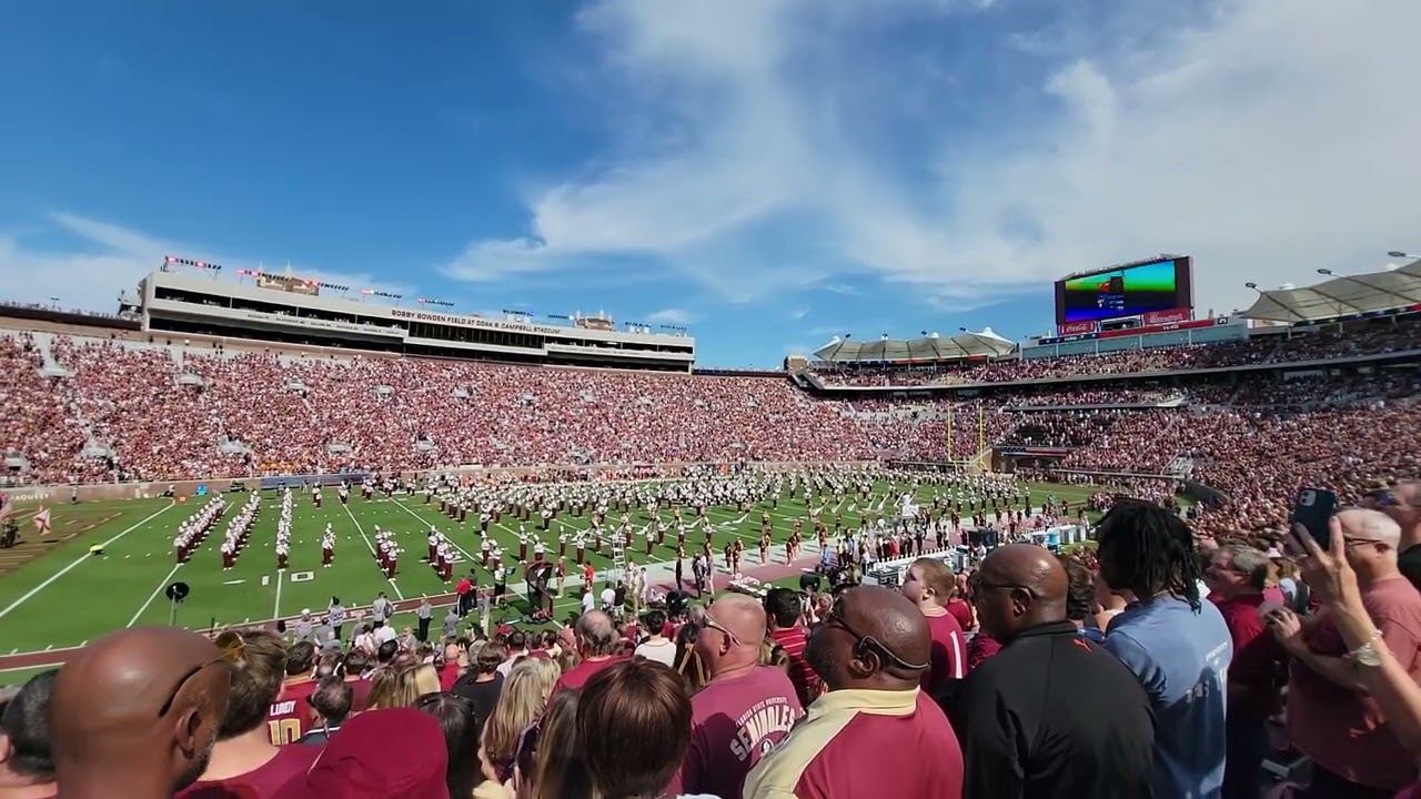 Family Weekend - Marching Chiefs - Pregame - VT @ FSU - 10/7/2023