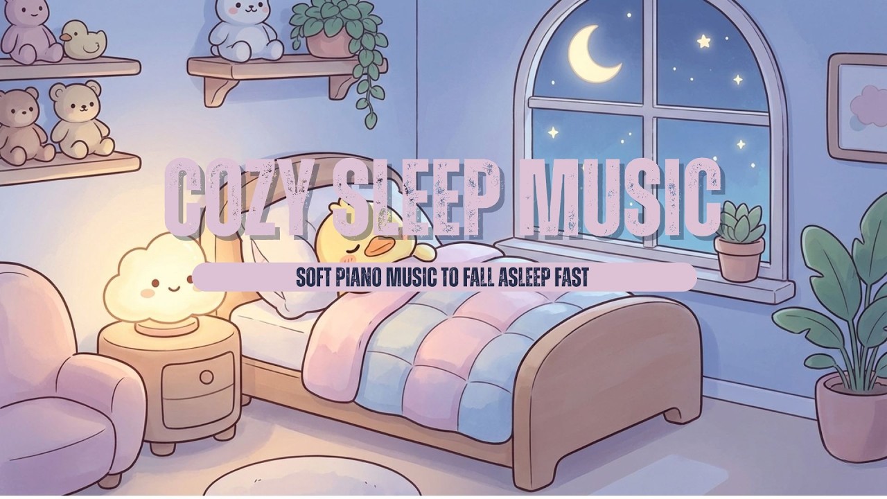 Cozy Night Piano for Sleep | Peaceful Solo Piano