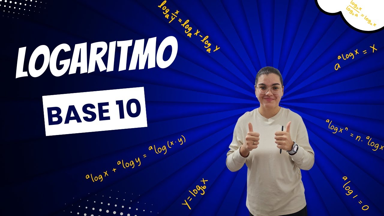 LOGARITMO DE BASE 10: COMO RESOLVER DE FORMA SIMPLES E RÁPIDA! 🚀✨ #ggdamatematica