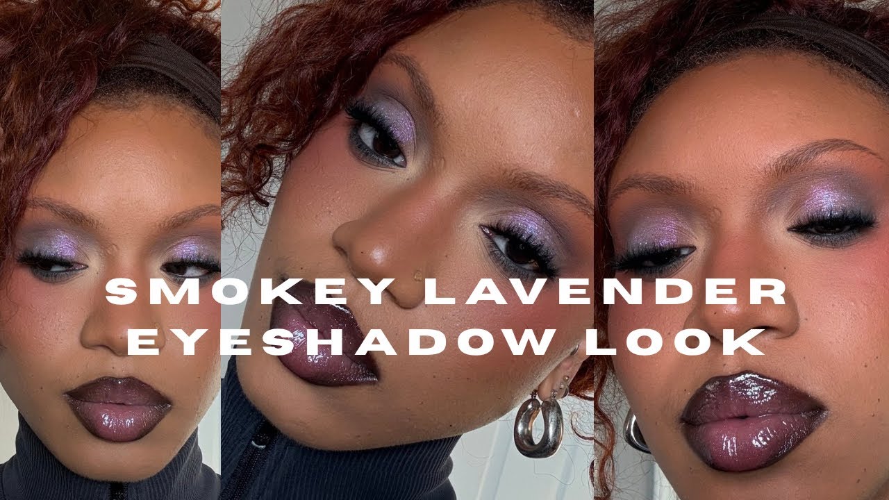 BUTTER YELLOW & SMOKEY LAVENDER STEP BY STEP EYESHADOW TUTORIAL 🩶✨