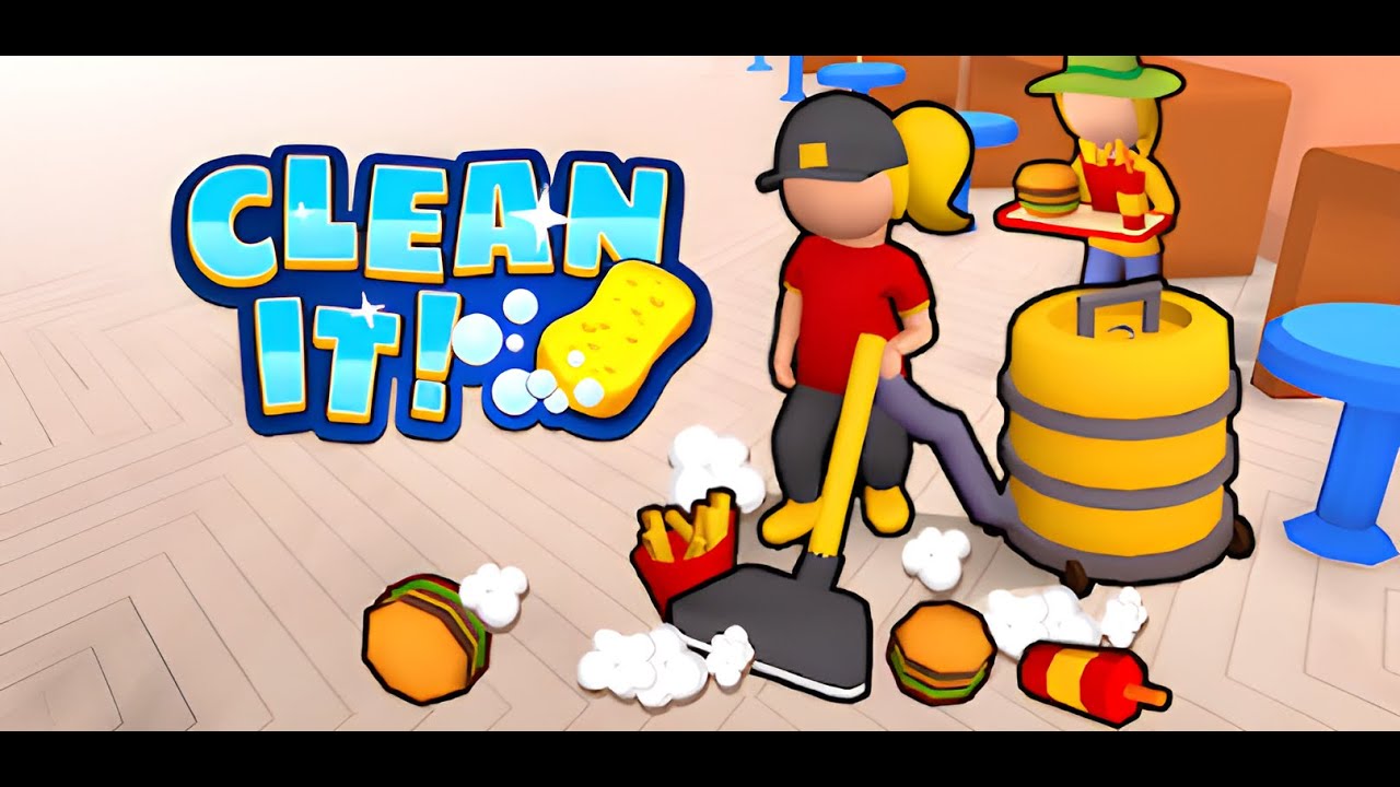 Drain the Sweat in Clean It: Restaurant Cleanup! - Exciting Gameplay on Android