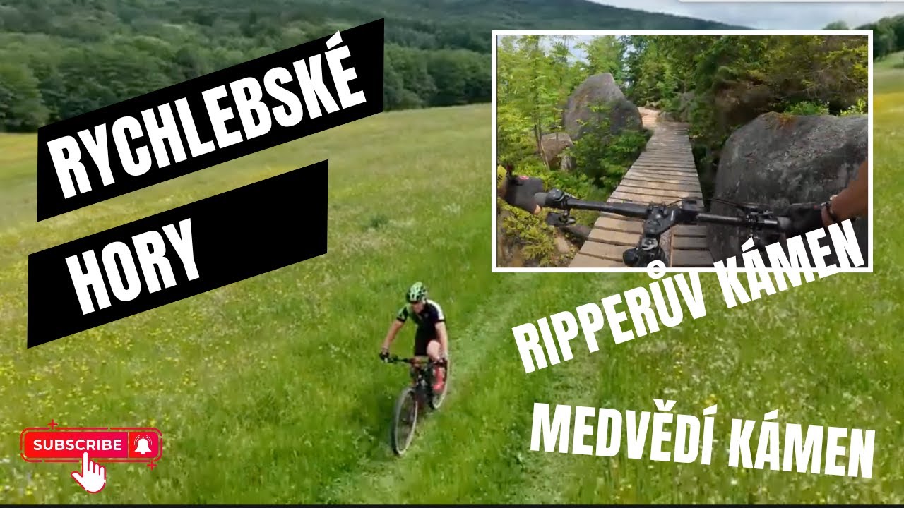 Rychlebské hory, Rychlebské stezky, Ripperův kámen, Medvědí kámen na Cannondale Scalpel atd.