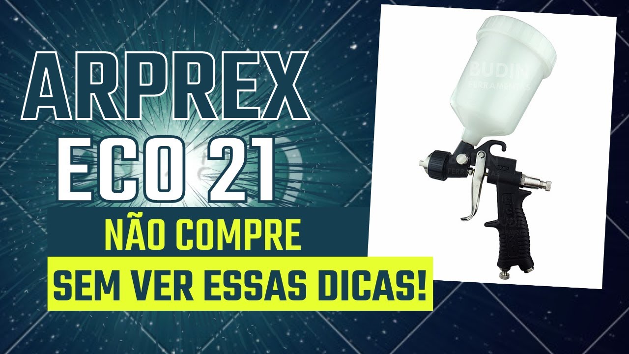 NÃO COMPRE a pistola de pintura ARPREX ECO 21 antes de ver esse vídeo!