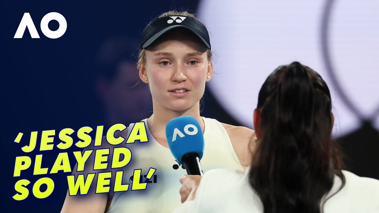 Elena Rybakina's HUMILITY as she heads into the final | AO 2026 | Wide World of Sports