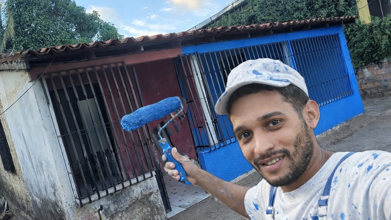 COMECEI A  PINTURA DA CASA NOVA 😍 | A COZINHA FICOU LINDA❤️