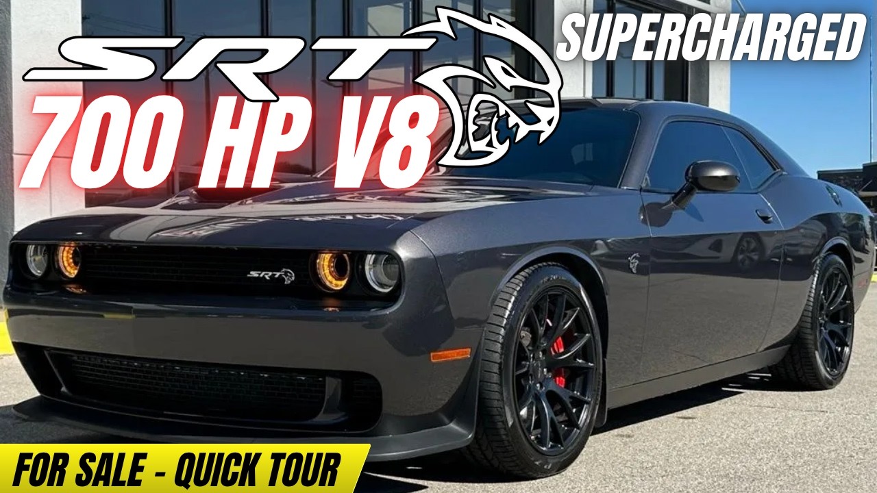 😈 2016 Dodge Challenger SRT Hellcat &ndash; 707HP Supercharged Walkaround + Features | Auto GIANT USA