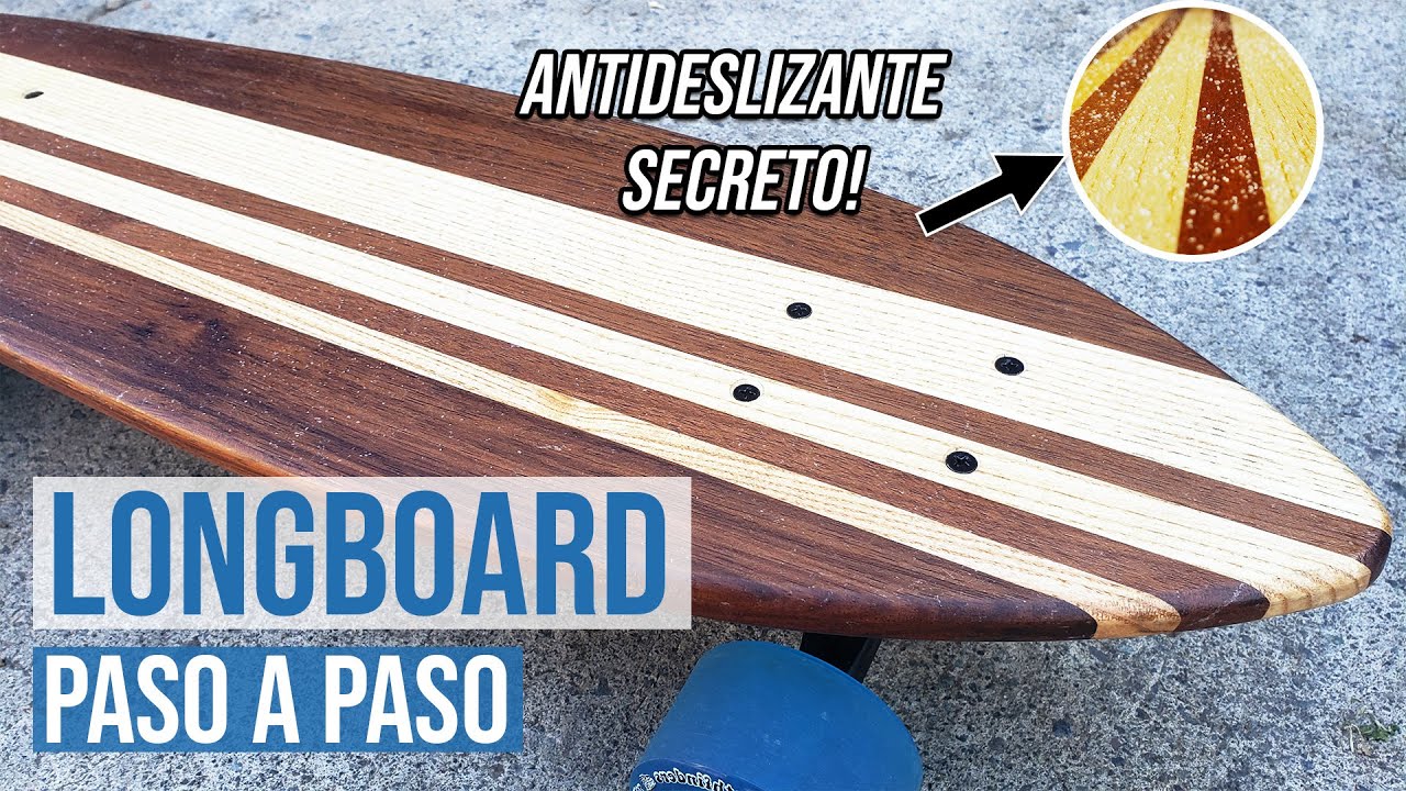Cómo hacer un LONGBOARD // PLANTILLA GRATIS incluida!